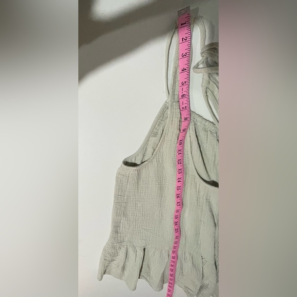 xhilaration 100% cotton halter top, dress or cover-up size XL Waffle texture - Picture 8 of 12